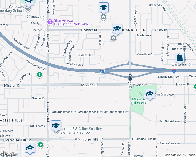 map of restaurants, bars, coffee shops, grocery stores, and more near 989 Alverstone Court in Henderson