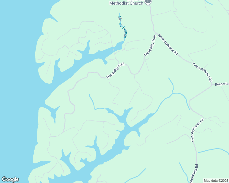map of restaurants, bars, coffee shops, grocery stores, and more near 2004 Timber Court in Dandridge
