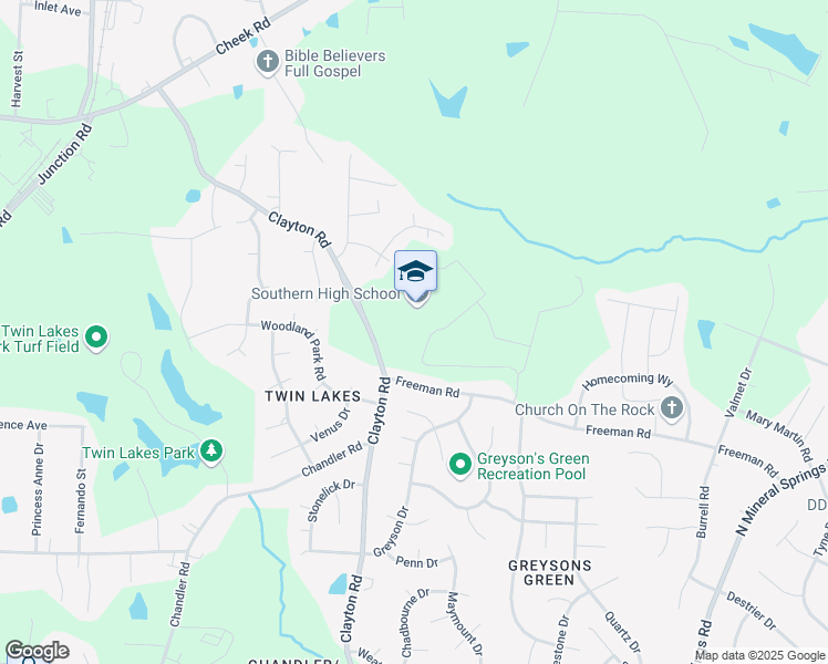 map of restaurants, bars, coffee shops, grocery stores, and more near 800 Clayton Road in Durham