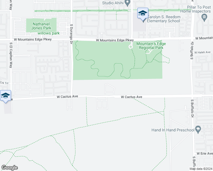map of restaurants, bars, coffee shops, grocery stores, and more near 10420 Seelos Street in Las Vegas