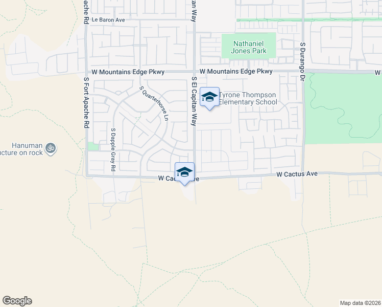 map of restaurants, bars, coffee shops, grocery stores, and more near 10400 Raining Sky Street in Las Vegas