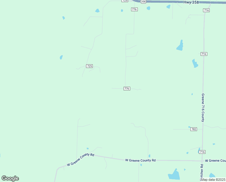 map of restaurants, bars, coffee shops, grocery stores, and more near 736 Greene Road 776 in Paragould