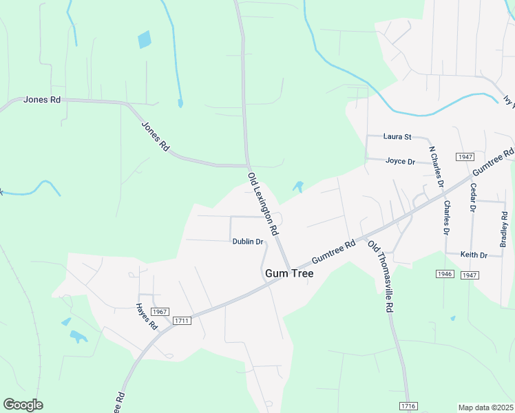 map of restaurants, bars, coffee shops, grocery stores, and more near 7970 Old Lexington Road in Winston-Salem