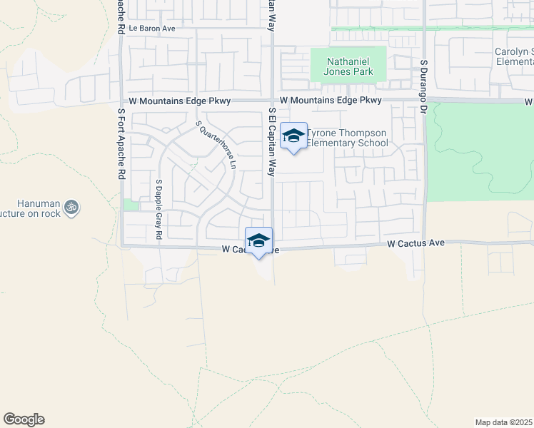map of restaurants, bars, coffee shops, grocery stores, and more near 10400 Raining Sky Street in Las Vegas