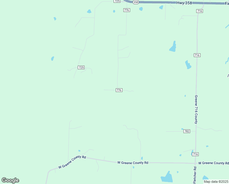 map of restaurants, bars, coffee shops, grocery stores, and more near 736 Greene Road 776 in Paragould