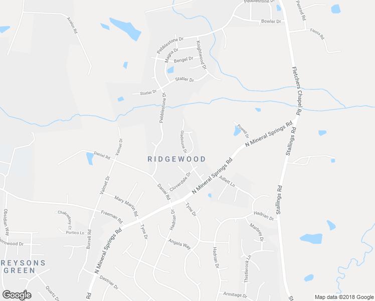 map of restaurants, bars, coffee shops, grocery stores, and more near 308 Gladstone Drive in Durham
