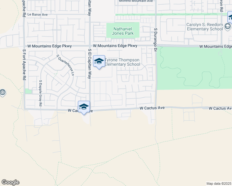 map of restaurants, bars, coffee shops, grocery stores, and more near 10393 Borah Park Circle in Las Vegas