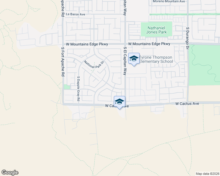 map of restaurants, bars, coffee shops, grocery stores, and more near 9108 Cloudy Mountain Place in Las Vegas