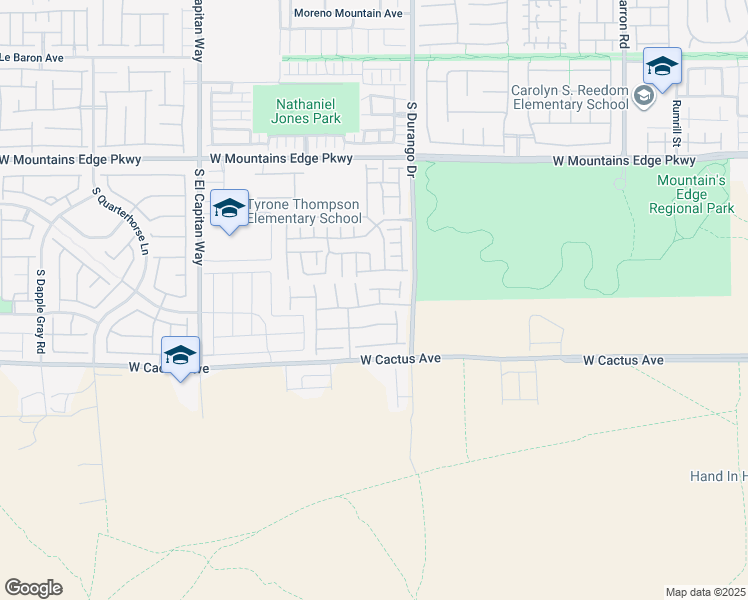 map of restaurants, bars, coffee shops, grocery stores, and more near 10395 Kern Ridge Street in Las Vegas