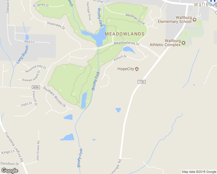 map of restaurants, bars, coffee shops, grocery stores, and more near 125 Rannoch Court in Winston-Salem