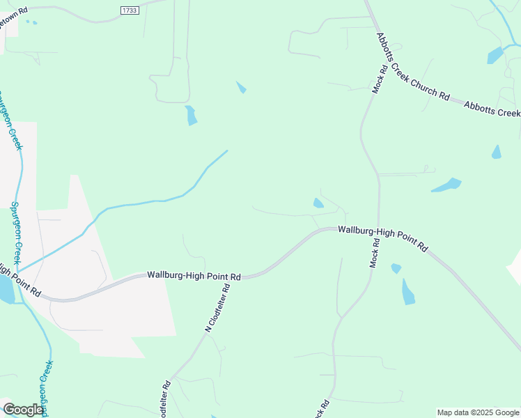 map of restaurants, bars, coffee shops, grocery stores, and more near 1991 Wallburg-High Point Road in High Point
