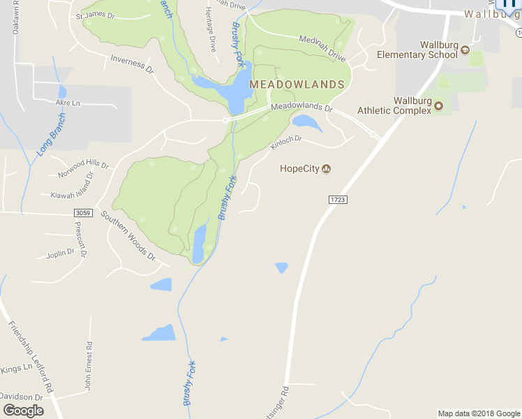 map of restaurants, bars, coffee shops, grocery stores, and more near 123 Rannoch Court in Winston-Salem