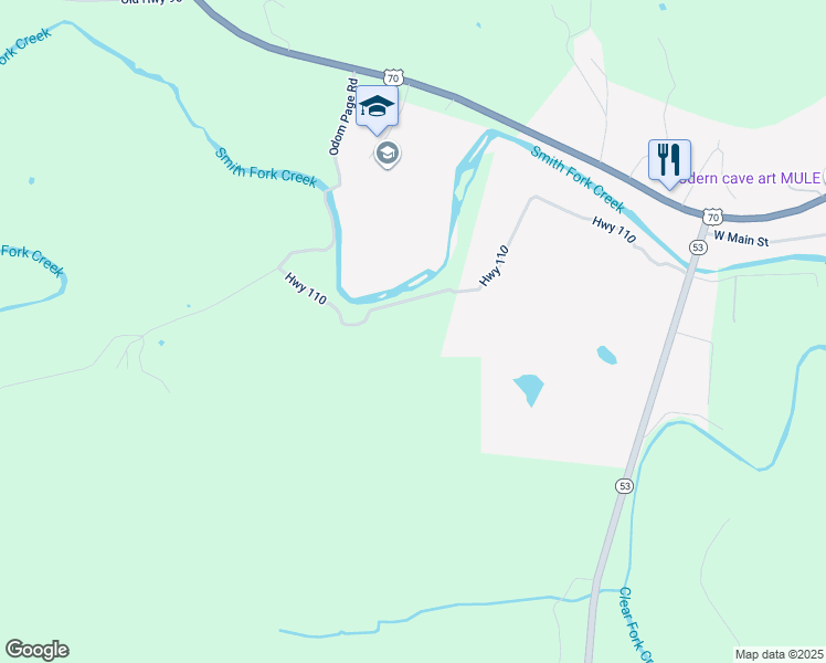 map of restaurants, bars, coffee shops, grocery stores, and more near in Gassaway