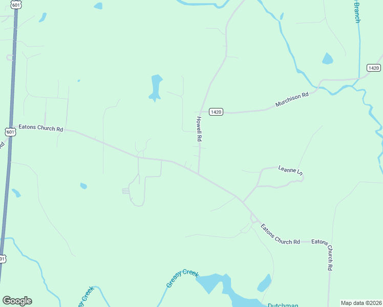map of restaurants, bars, coffee shops, grocery stores, and more near 149 Howell Road in Mocksville
