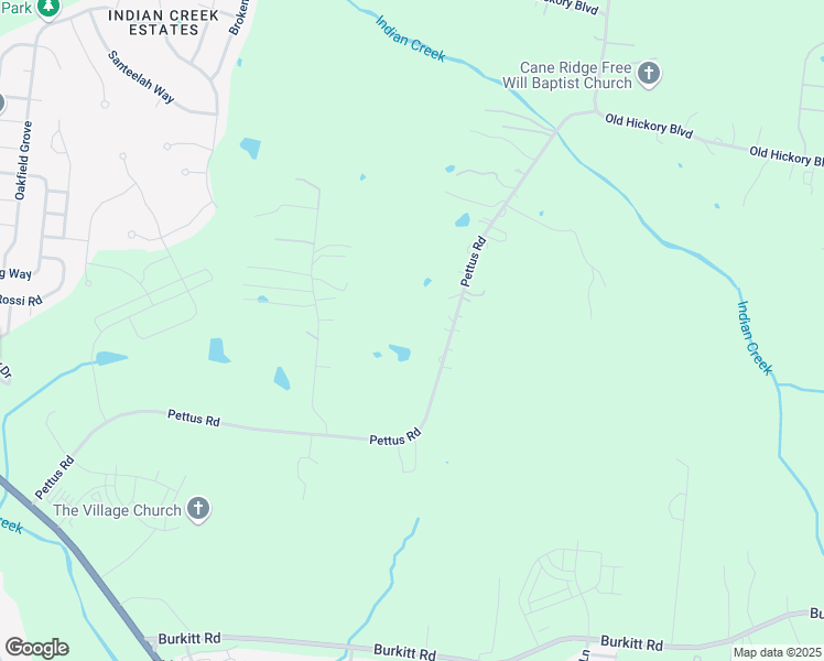 map of restaurants, bars, coffee shops, grocery stores, and more near 6205 Pettus Road in Nashville