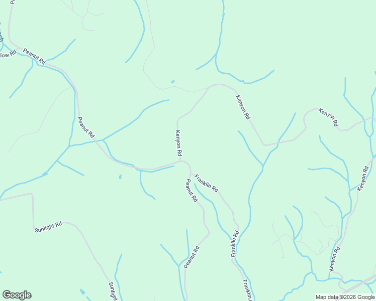 map of restaurants, bars, coffee shops, grocery stores, and more near 3024 Kenyon Road in Parrottsville