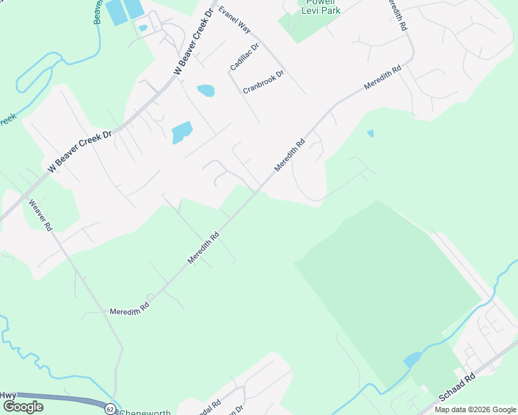 map of restaurants, bars, coffee shops, grocery stores, and more near 4508 Meredith Road in Knoxville