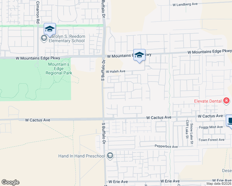 map of restaurants, bars, coffee shops, grocery stores, and more near 7722 Windy Meadow Avenue in Las Vegas