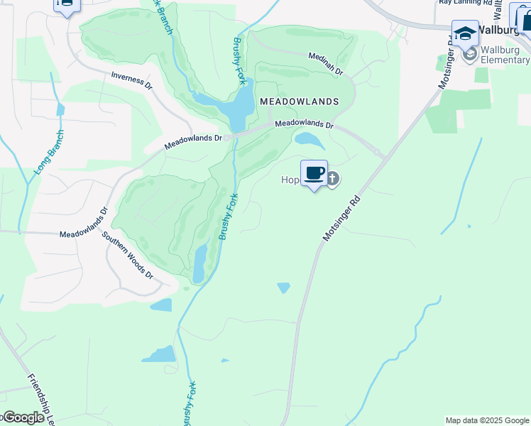 map of restaurants, bars, coffee shops, grocery stores, and more near 115 Rannoch Court in Winston-Salem