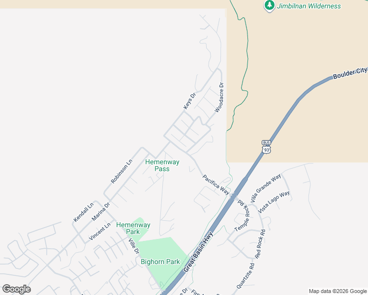 map of restaurants, bars, coffee shops, grocery stores, and more near 508 Tara Court in Boulder City