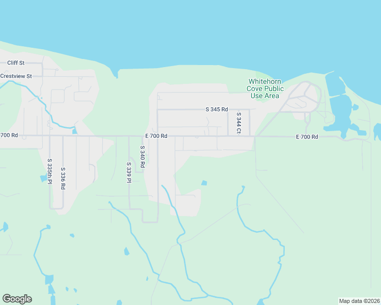 map of restaurants, bars, coffee shops, grocery stores, and more near 34222 East 700 Drive in Wagoner