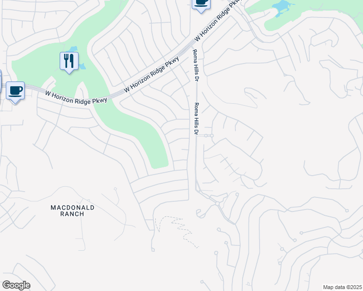 map of restaurants, bars, coffee shops, grocery stores, and more near 1804 Sterling Point Court in Henderson
