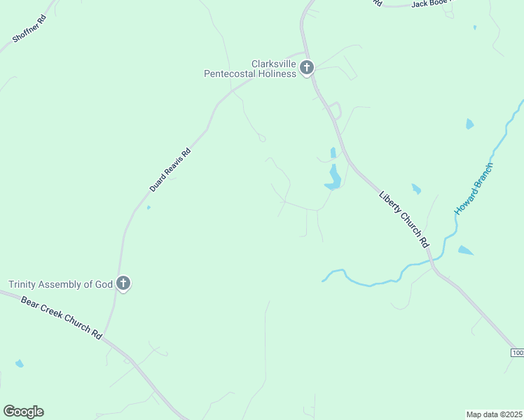 map of restaurants, bars, coffee shops, grocery stores, and more near 233 Meadow Glen Lane in Mocksville