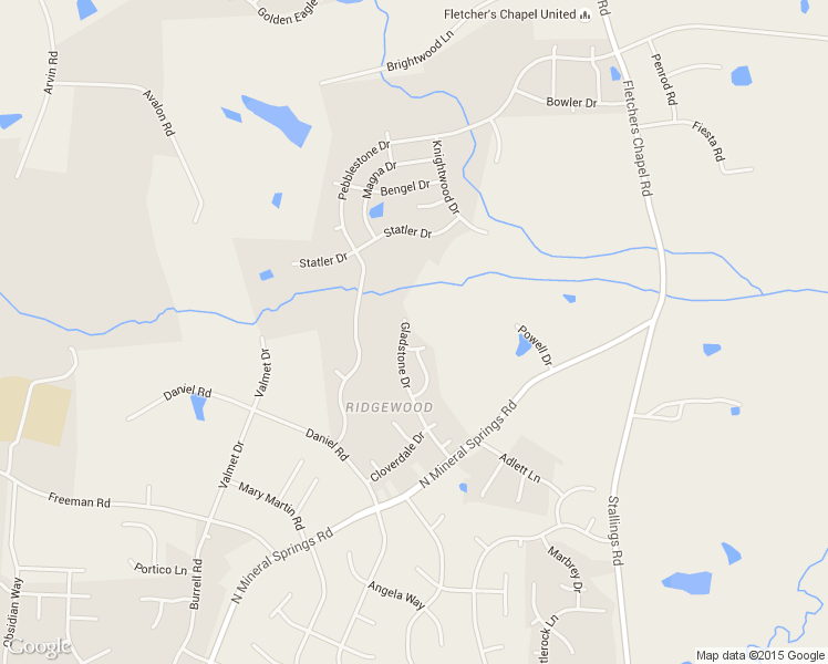 map of restaurants, bars, coffee shops, grocery stores, and more near 406 Gladstone Drive in Durham
