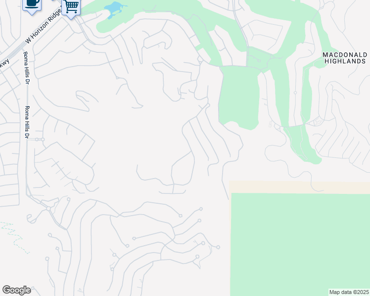 map of restaurants, bars, coffee shops, grocery stores, and more near 661 Dragon Peak Drive in Henderson