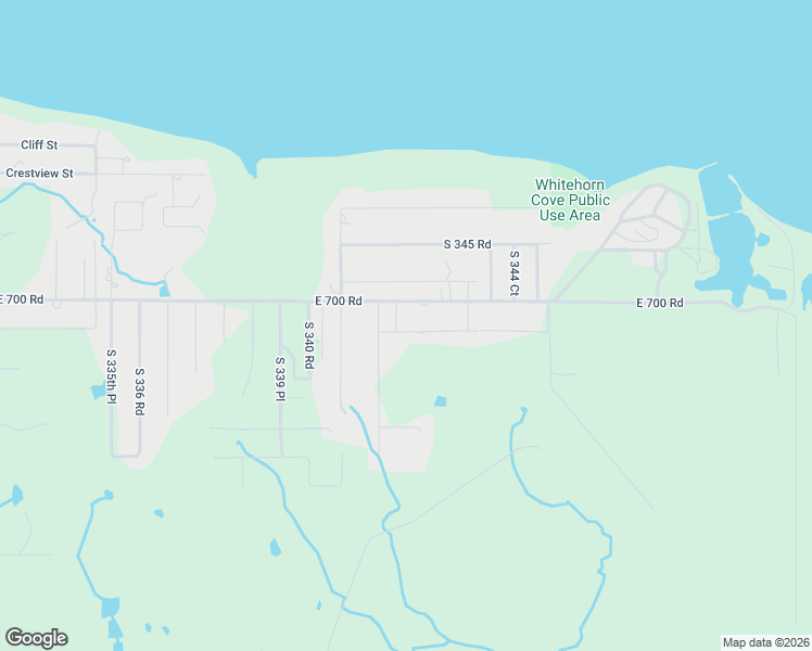 map of restaurants, bars, coffee shops, grocery stores, and more near 34222 East 700 Drive in Wagoner