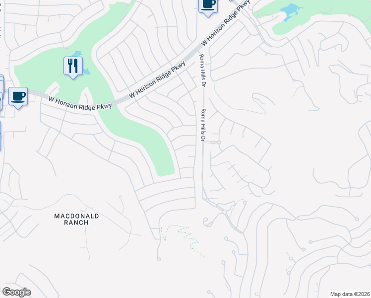 map of restaurants, bars, coffee shops, grocery stores, and more near 1813 Cypress Bay Avenue in Henderson