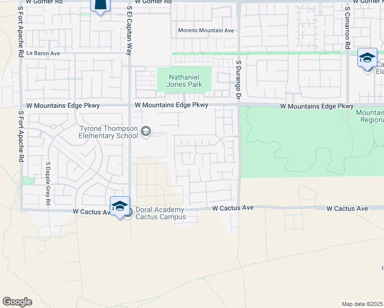 map of restaurants, bars, coffee shops, grocery stores, and more near 10294 Canvas Canyon Court in Las Vegas
