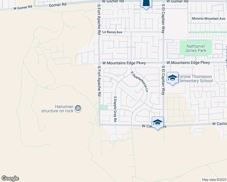 map of restaurants, bars, coffee shops, grocery stores, and more near 9302 Wildcat Springs Avenue in Las Vegas