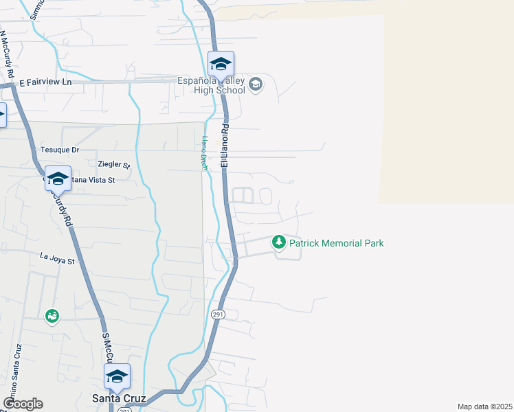 map of restaurants, bars, coffee shops, grocery stores, and more near 1802 Pima Road in Española