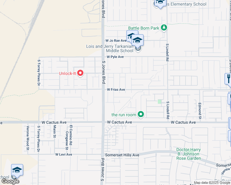 map of restaurants, bars, coffee shops, grocery stores, and more near 10318 Restless River Street in Las Vegas