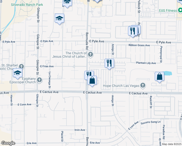 map of restaurants, bars, coffee shops, grocery stores, and more near 10347 Woven Wonders Street in Las Vegas