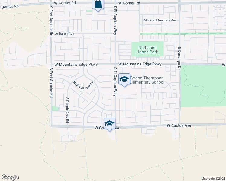 map of restaurants, bars, coffee shops, grocery stores, and more near 9027 Brim Canyon Avenue in Las Vegas