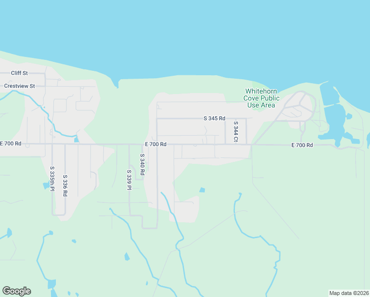 map of restaurants, bars, coffee shops, grocery stores, and more near 34222 East 700 Drive in Wagoner