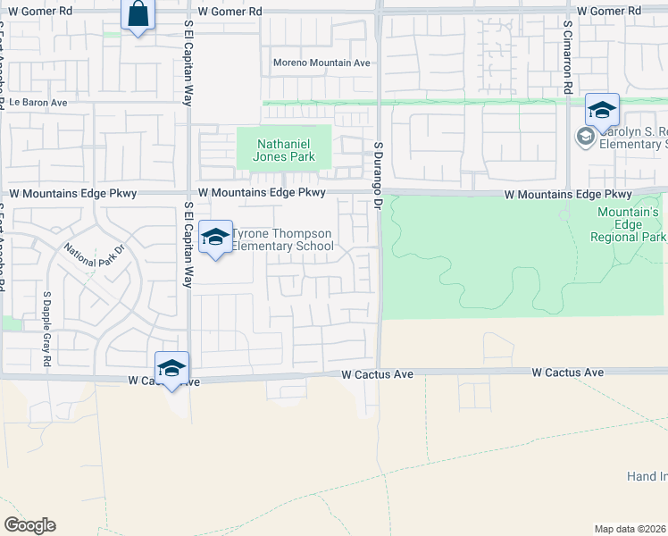map of restaurants, bars, coffee shops, grocery stores, and more near 10311 Cherish River Street in Las Vegas
