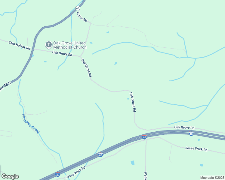 map of restaurants, bars, coffee shops, grocery stores, and more near 1187 Oak Grove Road in Dickson