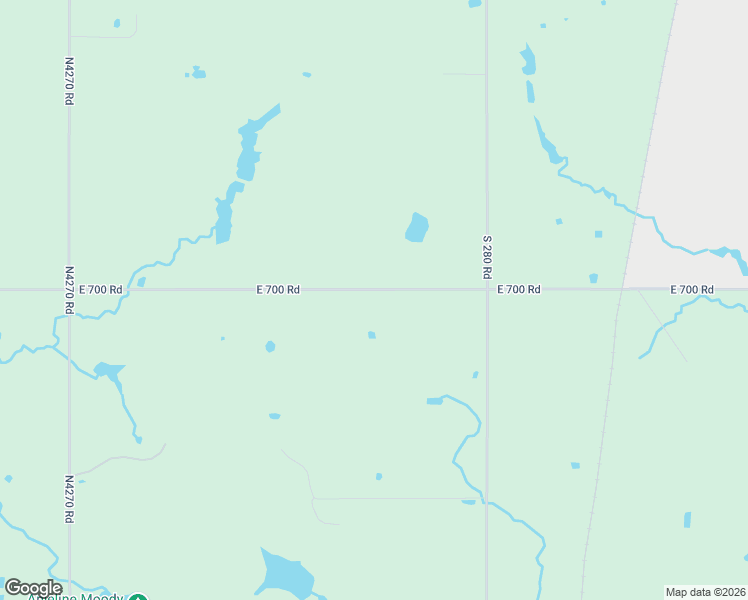 map of restaurants, bars, coffee shops, grocery stores, and more near 27700 East 700 Road in Wagoner