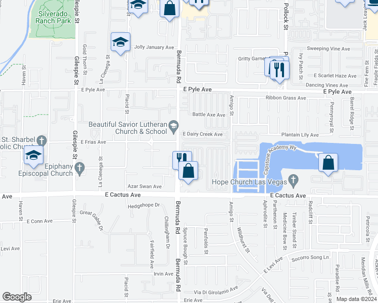 map of restaurants, bars, coffee shops, grocery stores, and more near 10330 Woven Wonders Street in Las Vegas