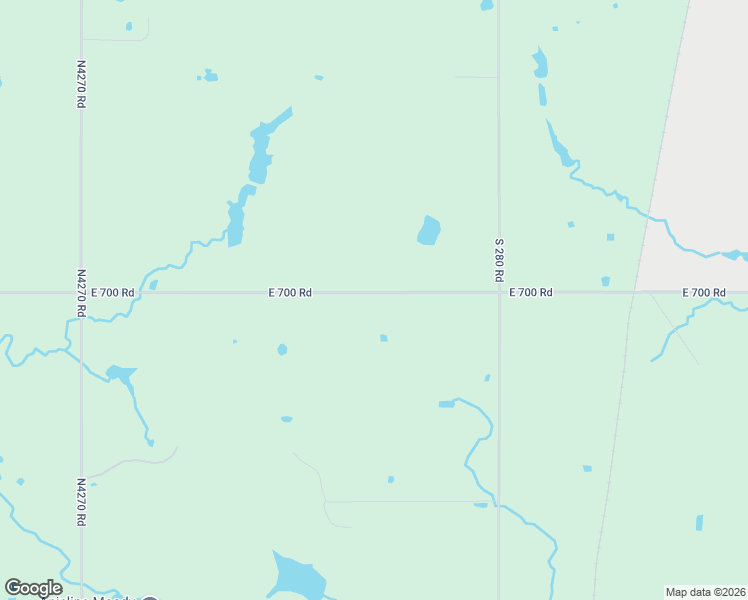 map of restaurants, bars, coffee shops, grocery stores, and more near 27700 East 700 Road in Wagoner