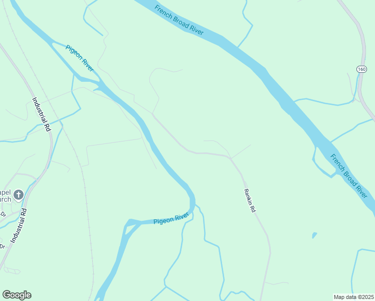 map of restaurants, bars, coffee shops, grocery stores, and more near Rankin Road in Newport