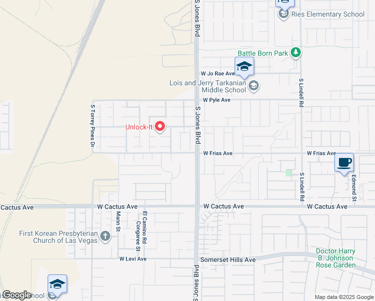 map of restaurants, bars, coffee shops, grocery stores, and more near 10271 Sweet Woodruff Drive in Las Vegas