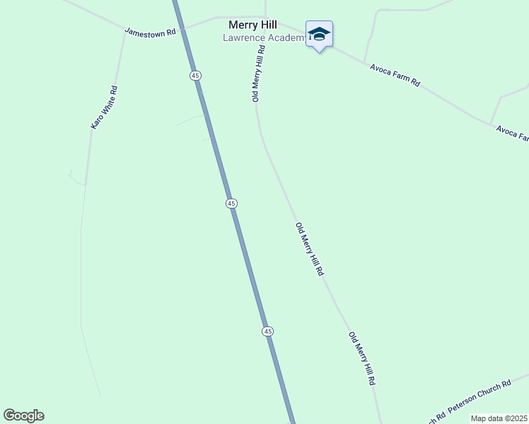map of restaurants, bars, coffee shops, grocery stores, and more near 448 Old Merry Hill Road in Merry Hill