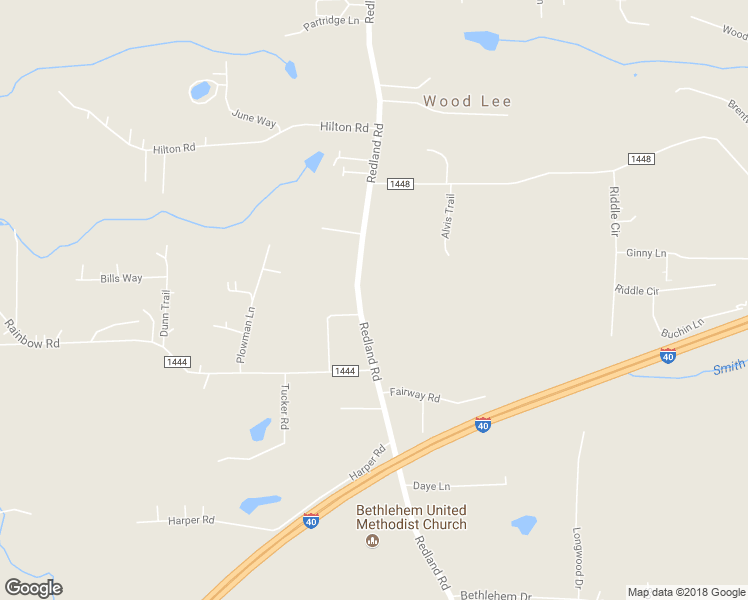 map of restaurants, bars, coffee shops, grocery stores, and more near 536 Redland Road in Advance