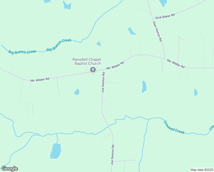 map of restaurants, bars, coffee shops, grocery stores, and more near 75 Joe Denton Road in Louisburg