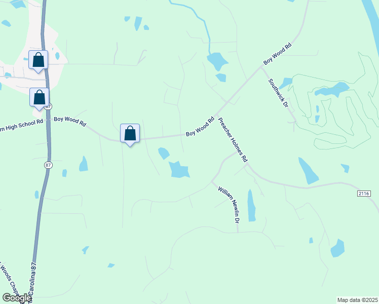 map of restaurants, bars, coffee shops, grocery stores, and more near 3422 Ashley Ponds Court in Graham
