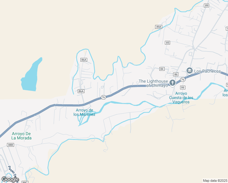 map of restaurants, bars, coffee shops, grocery stores, and more near 547 Highway 76 in Santa Cruz